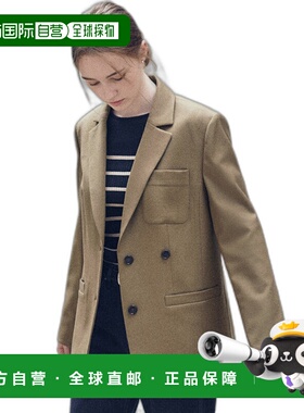 韩国直邮LOEUVRE正品 女士精品301854348Notched Classic Wool Ja