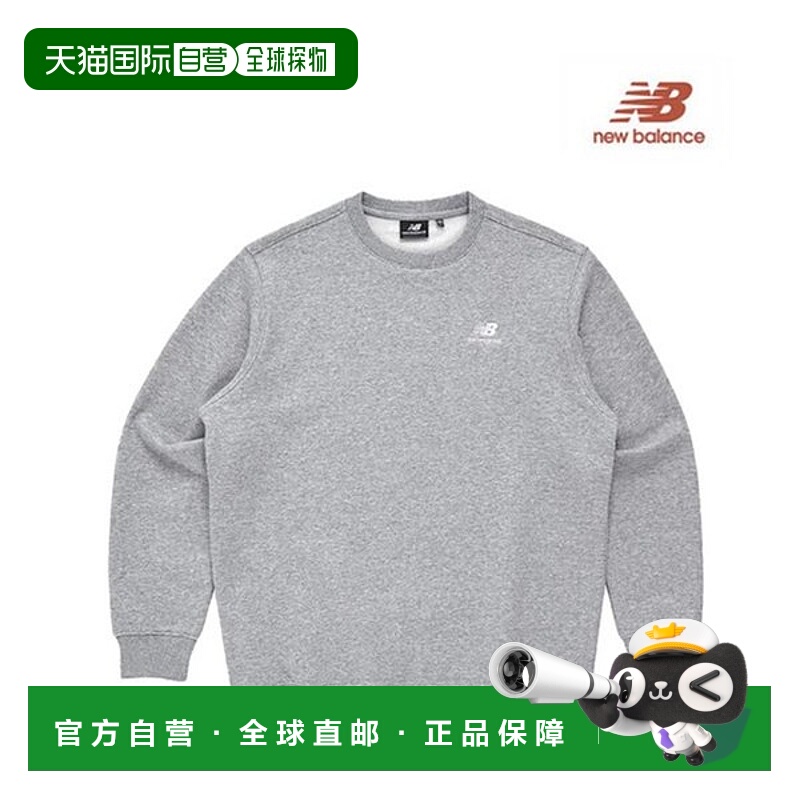 韩国直邮NEW BALANCE 梅尔灰 UNI Essentials 男士徽标拉绒比基尼
