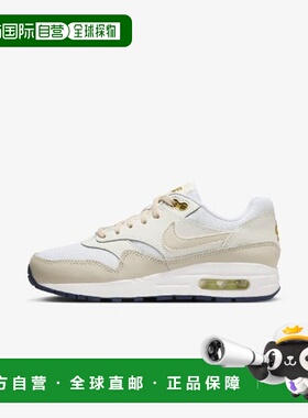 韩国直邮NIKE 耐克 Air Max 1 青少年鞋 NQK A241SZ707P-WH运动鞋