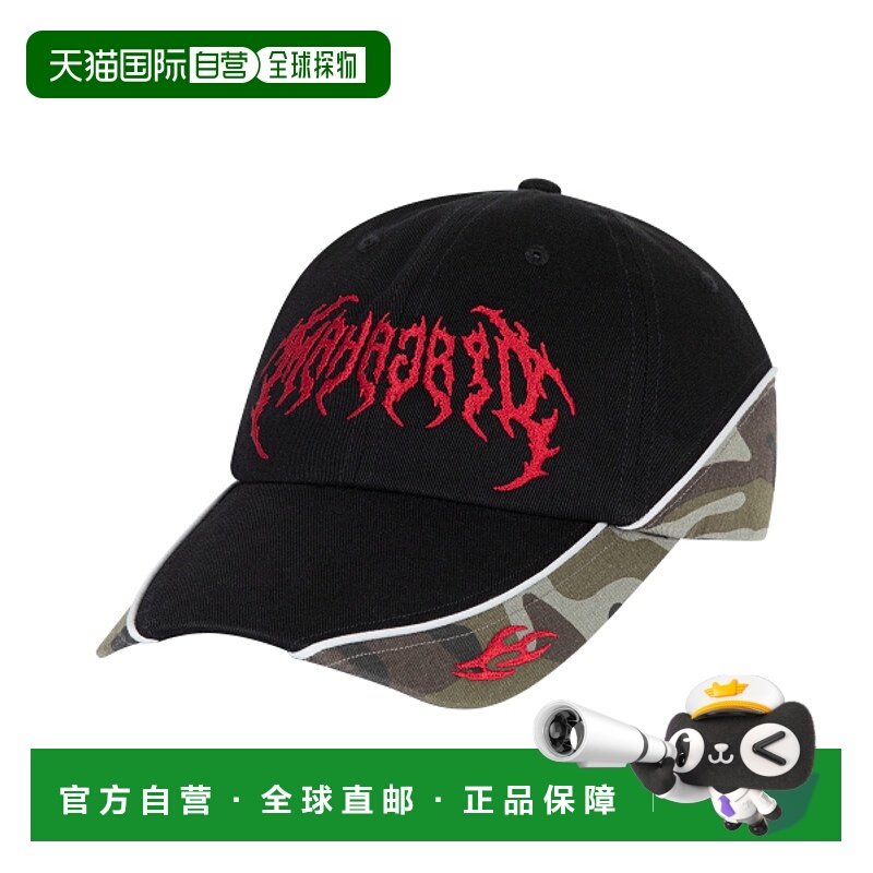 韩国直邮MAHAGRID 男士帽子MG2ESMAB42ABK TRIBAL CAMO CAP BLACK