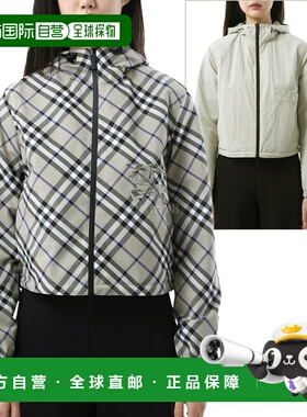 韩国直邮BURBERRY 短款双面格纹夹克（8105824） 夹克新款博柏利