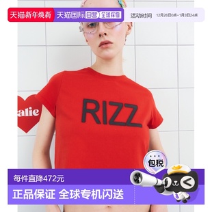 T恤CA25AST002RDF CALIE女士女装 LIZZ RED 韩国直邮AS SHIRT
