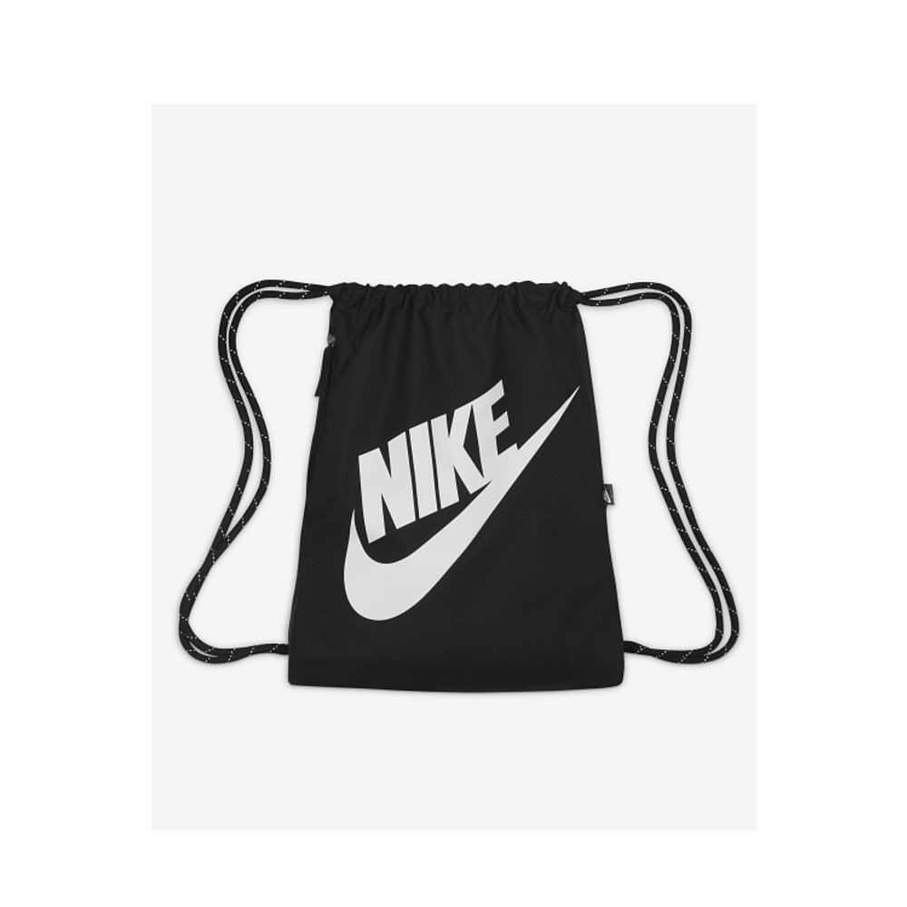 韩国直邮NIKE 公用包包NK HERITAGE DRAWSTRING - BLACK/BLACK/(W