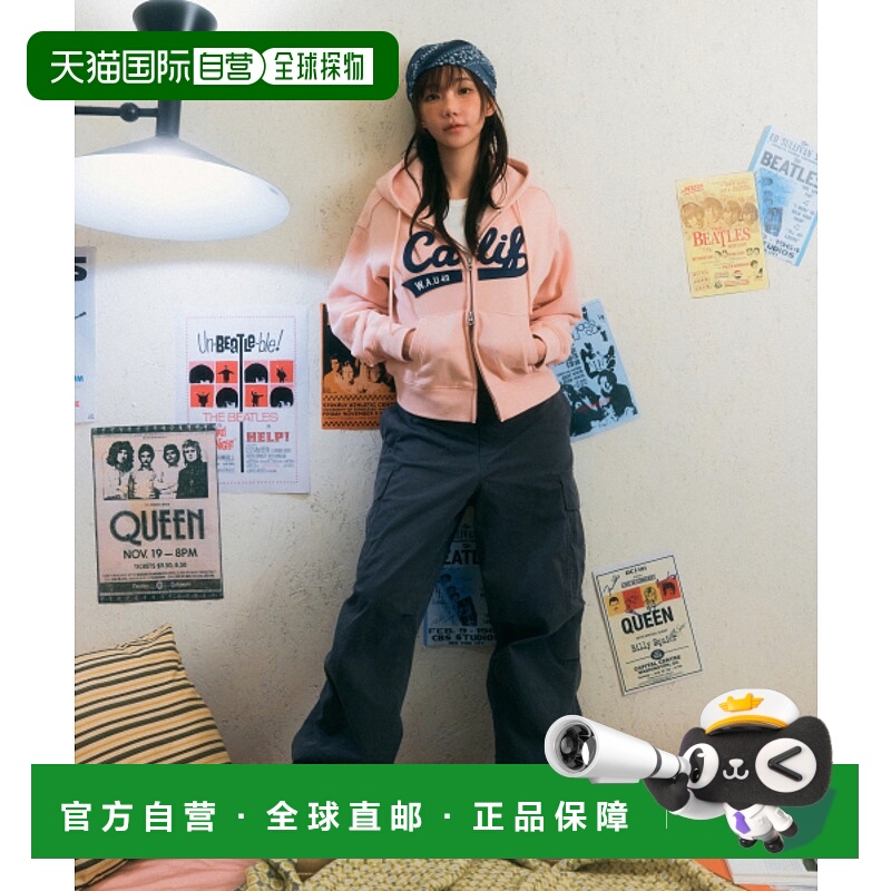 韩国直邮WHO.A.U 女士女装休闲裤 Wide Cotton Nylon Cargo Pants