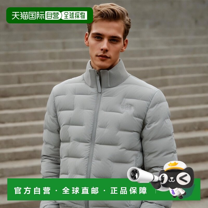 韩国直邮THE NORTH FACE 北面NJ1DP64B男士时尚简约保暖短款高领