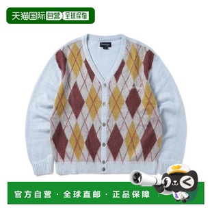 Cardigan Argyle BlueTN223KKNCK01 开衫 韩国直邮THISISNEVERTHAT