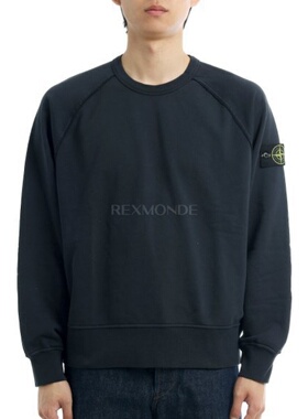 韩国直邮STONE ISLAND 610041 有机棉抓绒卫衣 (L1S15 6100041 S0