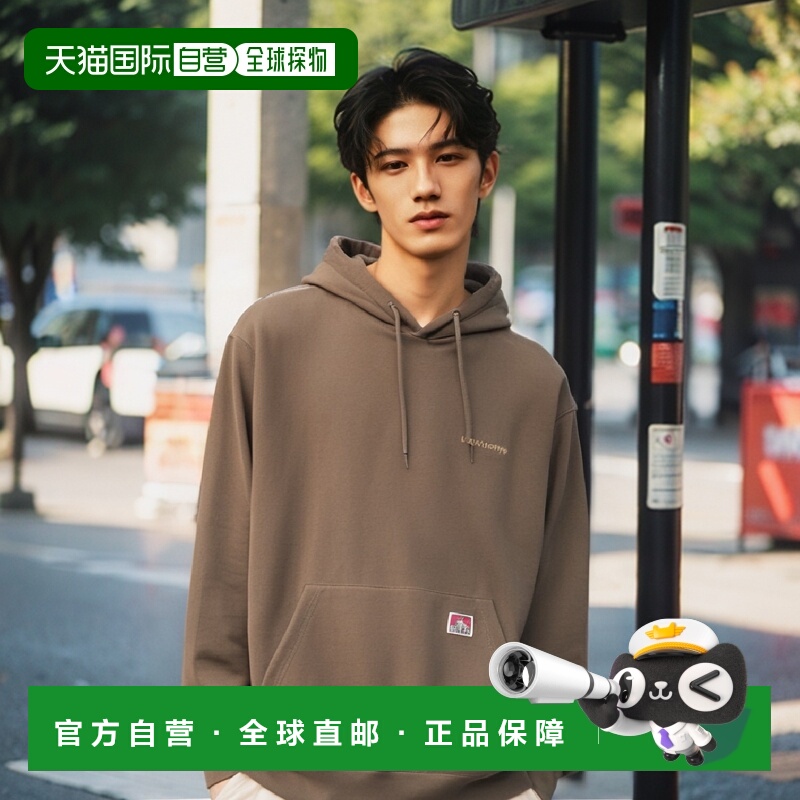 韩国直邮BEN DAVIS正品潮牌中性风美式休闲衬t恤1729155长袖卫衣