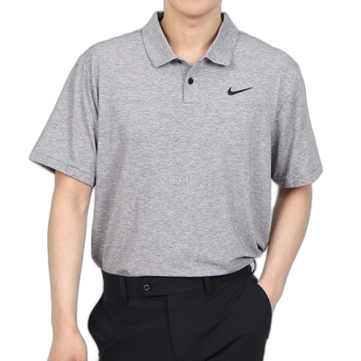 韩国直邮NIKE M 高尔夫 NK DF TOUR POLO 希瑟 (DV3123-010) 顶部