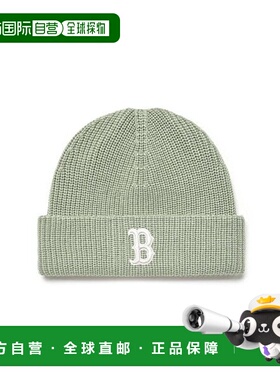 韩国直邮MLB 新款 Gelimid Beanie (针织帽)帽子3ABNBM256-43GNL