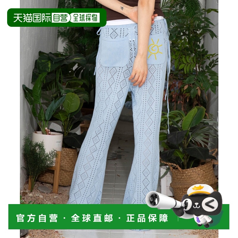 韩国直邮XTONZ 女士女装休闲裤WXK002BL羊毛外穿显瘦潮流穿搭正品