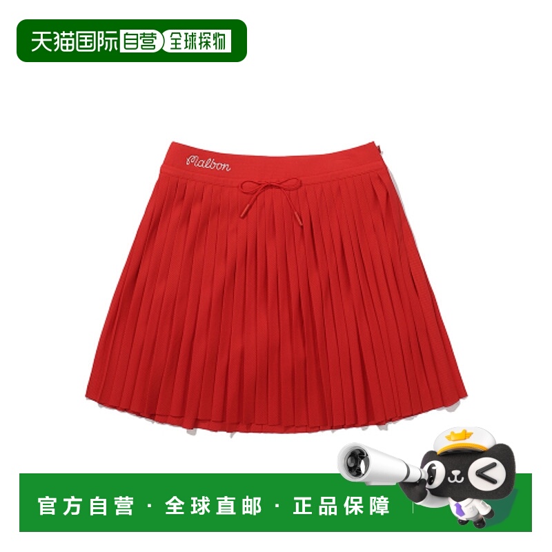 韩国直邮MALBON GOLF女士运动半身裙M4222PSK32RED Air Dot Mesh P