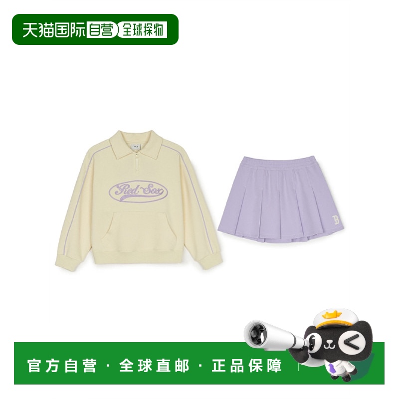 韩国直邮MLB KIDS 儿童童装绒衫7FS2V0351-43NBL