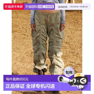SHIRRING CALIE PARACHUTE PANTS CA23 韩国直邮AS KHAKI阔腿裤