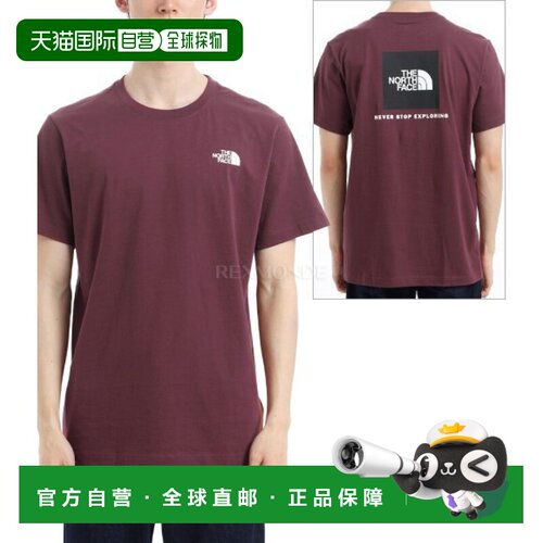 韩国直邮The North Face 男士 S/S Core Box NSE T 恤 (NF0A8B6K0