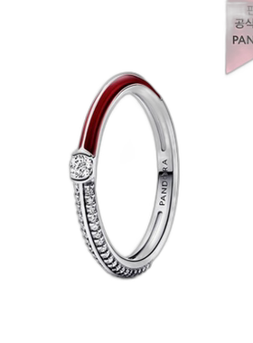 韩国直邮PANDORA潘多拉正品时尚精致女士饰品戒指192528C01合金