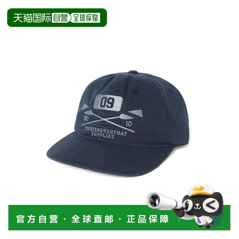 韩国直邮THISISNEVERTHAT 公用帽子TN241WHWBC03NAV Embroidered