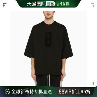 韩国直邮FEAR OF GOD24SS短袖T恤男FG850 2052VIS BLACK