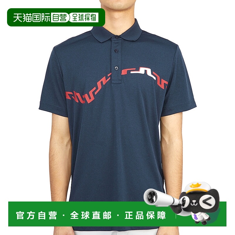 1h可退 韩国直邮j.lindeberg 男士 高尔夫衬衫