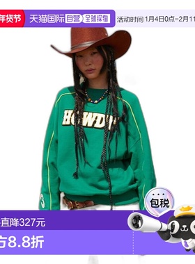 韩国直邮ASIF CALIE 女士女士卫衣/绒衫CA23CSW018GN HOWDY PIPING