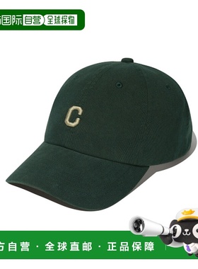 韩国直邮COVERNAT 男士帽子CO2407CA03VG SMALL C LOGO 3D EMBROI