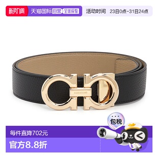 腰带菲拉格慕牛皮休闲皮带 男士 1h可退 韩国直邮ferragamo