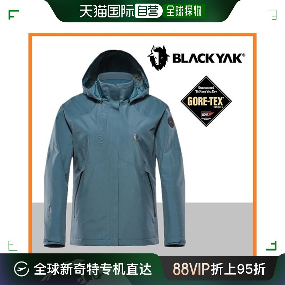 韩国直邮[Blackyak] 23年FW 女士用 换季 CORE TEX 防水 防风 M高 运动服/休闲服装 运动茄克/外套 原图主图