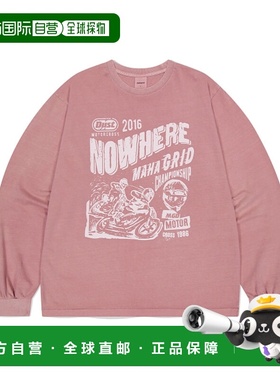 韩国直邮MAHAGRID 男士T恤MG2EFMT563APK DUST MOTORCROSS PIGMEN