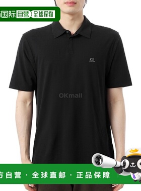 韩国直邮CP COMPANY 绉纱平纹 Polo 衫 (18CMPL262A 005022G 999)