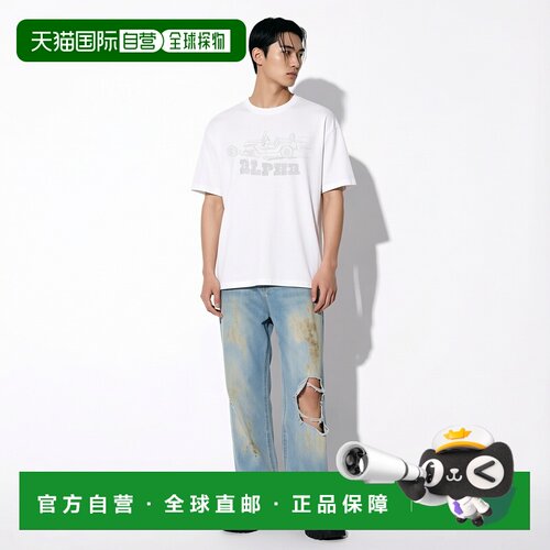 韩国直邮Alpha Industries 1940 年代 GP 吉普 T 恤 (UTG55000PK