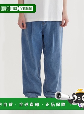 韩国直邮COVERNAT 男士牛仔裤CO2501PT07BL SEMI WIDE-FIT WASHIN