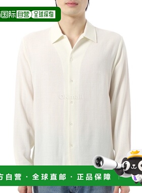 韩国直邮Sefr Sense 衬衫 - 米白色绉纱 长袖衬衫新款