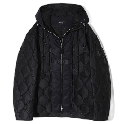 韩国直邮MACKAGE 格里 黑色 羽绒服 2023年冬季 中长款 外穿