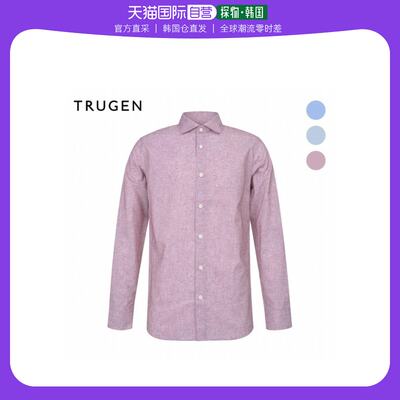 韩国直邮Trugen 衬衫 [TRUGEN] 麻 水洗 质地 休闲款衬衣 (TG9U4-