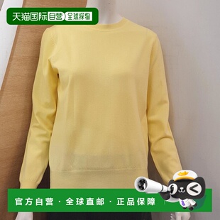 下摆侧边圆领套头针织衫 TheKidJunior IMBN1P IZZAT 韩国直邮THE