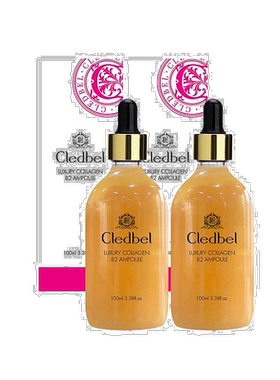 韩国直邮Cledbel嘉贝儿胶原蛋白安瓶提亮肤色保湿100ml*4瓶润肤正