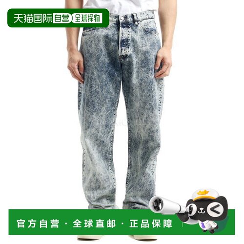 韩国直邮KENZO FE6 5DP410 6D6 DW 牛仔裤直筒裤