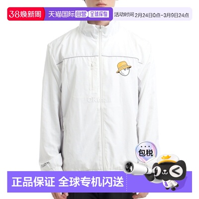 韩国直邮MALBON Peninsula Shell 夹克 (ME0004-WHT-GRY) 风衣/夹