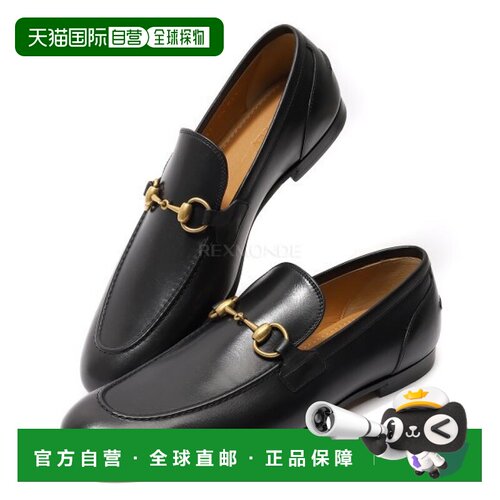 韩国直邮自营 GUCCI 406994 BLM00 1000 乐福鞋牛皮