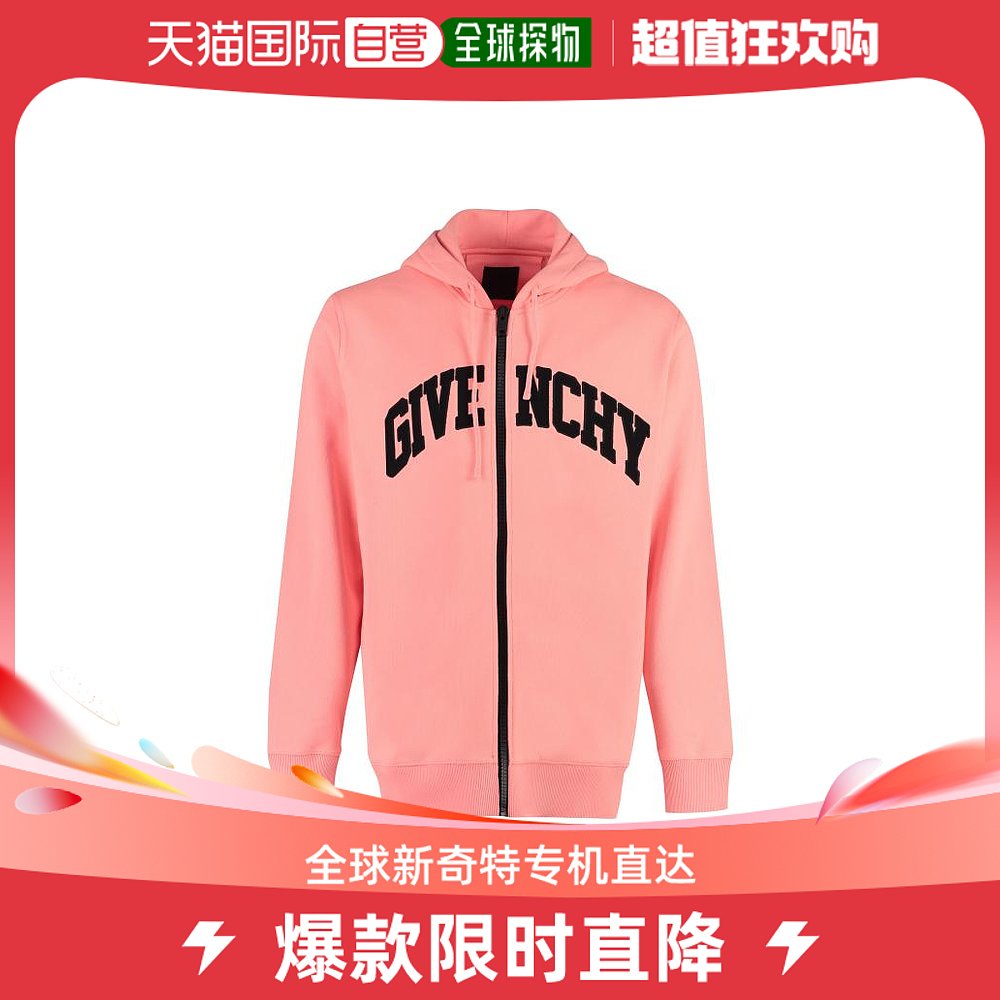 韩国直邮GIVENCHY23SS连帽衫 连帽卫衣男BMJ0K63YCB 685Coral