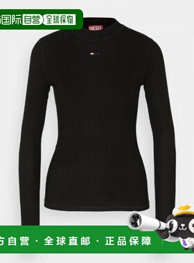 韩国直邮DIESEL 黑色 Diesel T MOKKY 长袖 T 恤 A10399 0BLAN 9X