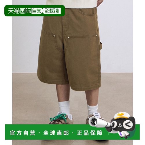 韩国直邮FILLUMINATE 公用短裤 FBEUUWF209BR Double knee Bermud
