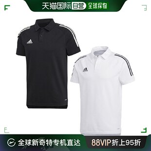 百搭舒适休闲潮流时尚 短袖 简约经典 adidas阿迪达斯T恤男士 球衣