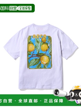 韩国直邮AECA WHITE 公用T恤AWCMSSBDTTSOV011C0WA AECA TROPICAL