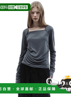 韩国直邮INSILENCE女款街头复古酷帅时髦设计师新款上衣IW2D2TO10