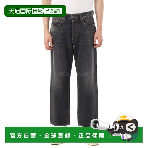 韩国直邮Golden Goose GMP01186 P000994 90100 牛仔裤直筒裤