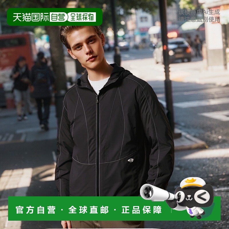 韩国直邮GLACK 公用运动茄克/外套GJ048BR 潮流穿搭 高级感正品