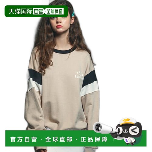 韩国直邮PEEPS 女士女士卫衣/绒衫abwu MTM百搭潮牌 高级感正品