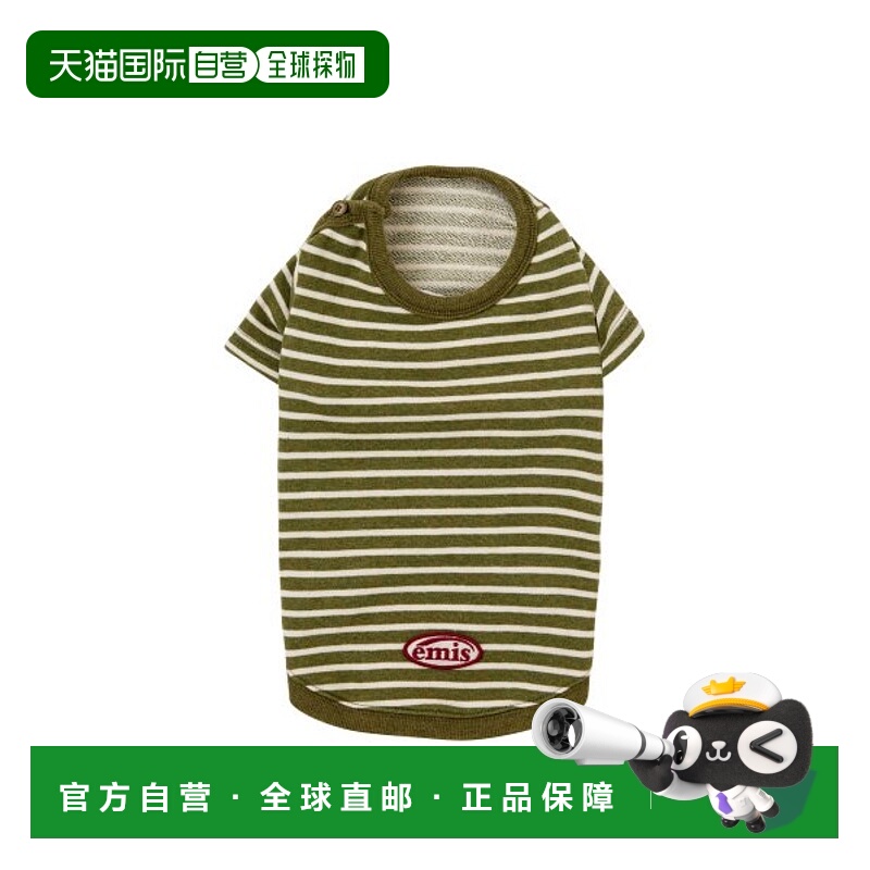 韩国直邮EMIS潮牌小众时尚街头青春复古运动风T恤P0000CAG