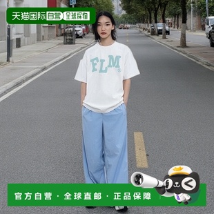 FLM FBEUUTS164WH Wavy Logo Shi 韩国直邮FILLUMINATE 公用T恤